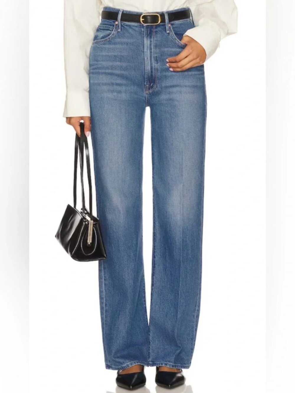 New! MOTHER High Waisted Tunnel Vision Jeans